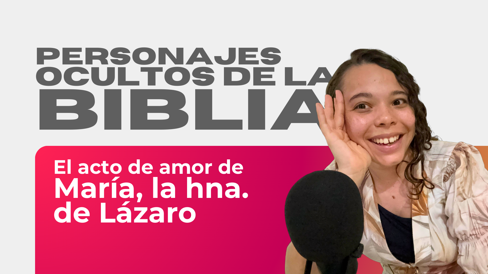 El acto de amor de María, la hermana de Lázaro
