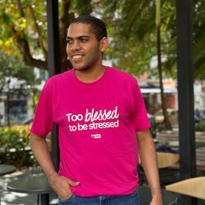 Camiseta TOO BLESSED TO BE STRESSED