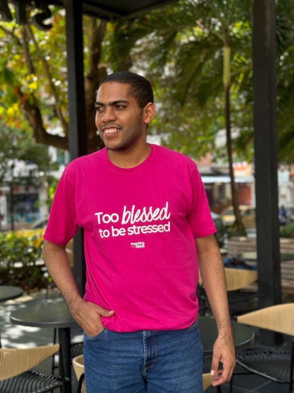 Camiseta TOO BLESSED TO BE STRESSED