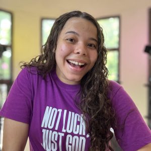 Camiseta NOT LUCK, JUST GOD