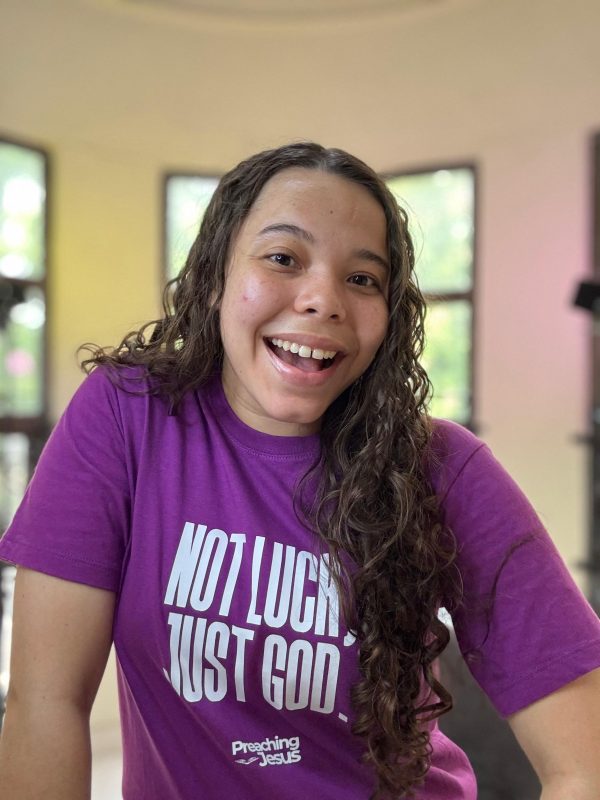 Camiseta NOT LUCK, JUST GOD