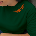 Camiseta Bordada “I Can Do All Things”